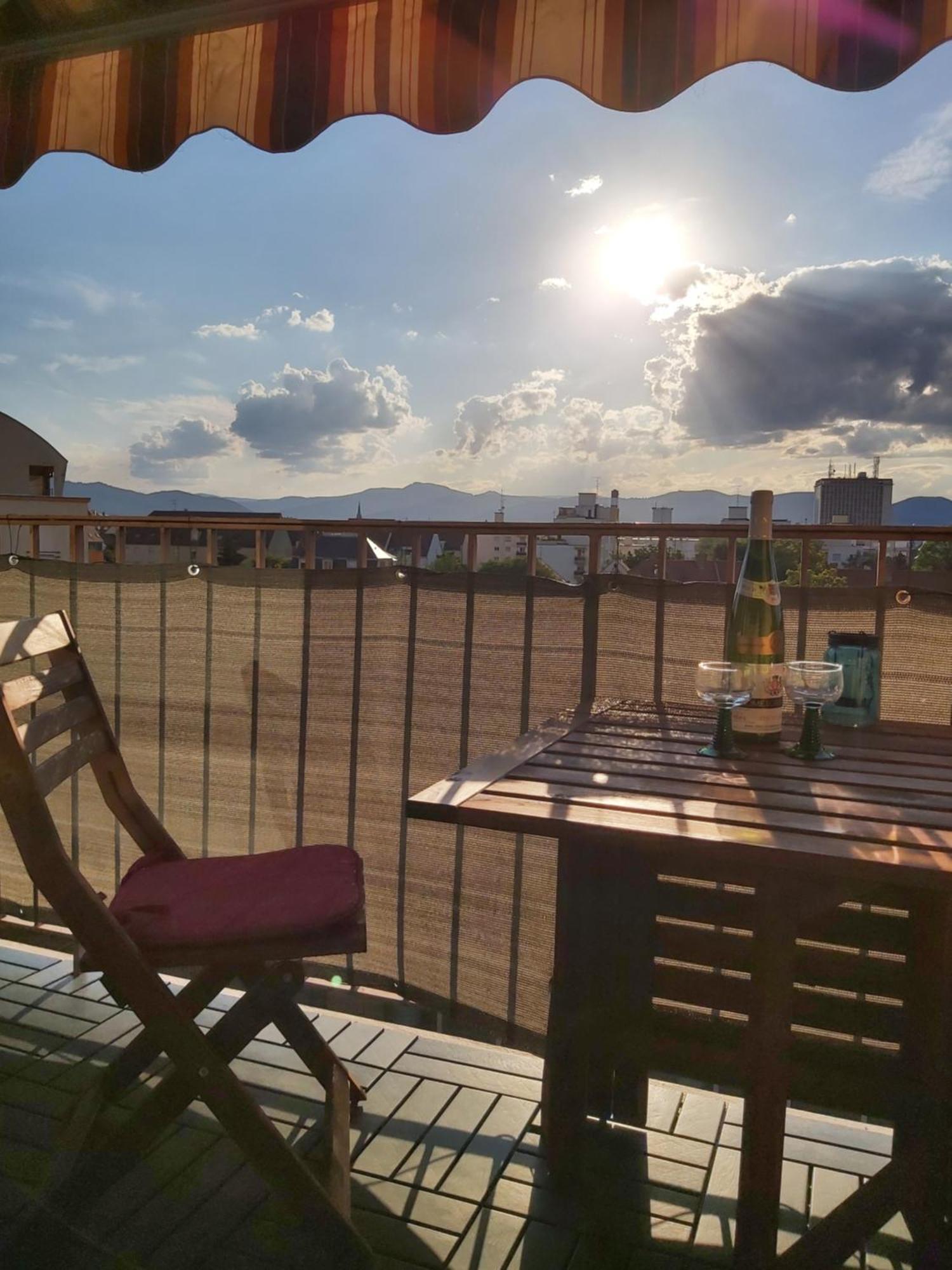Le Marcellin Colmar - Garage - Terrasse 아파트 외부 사진